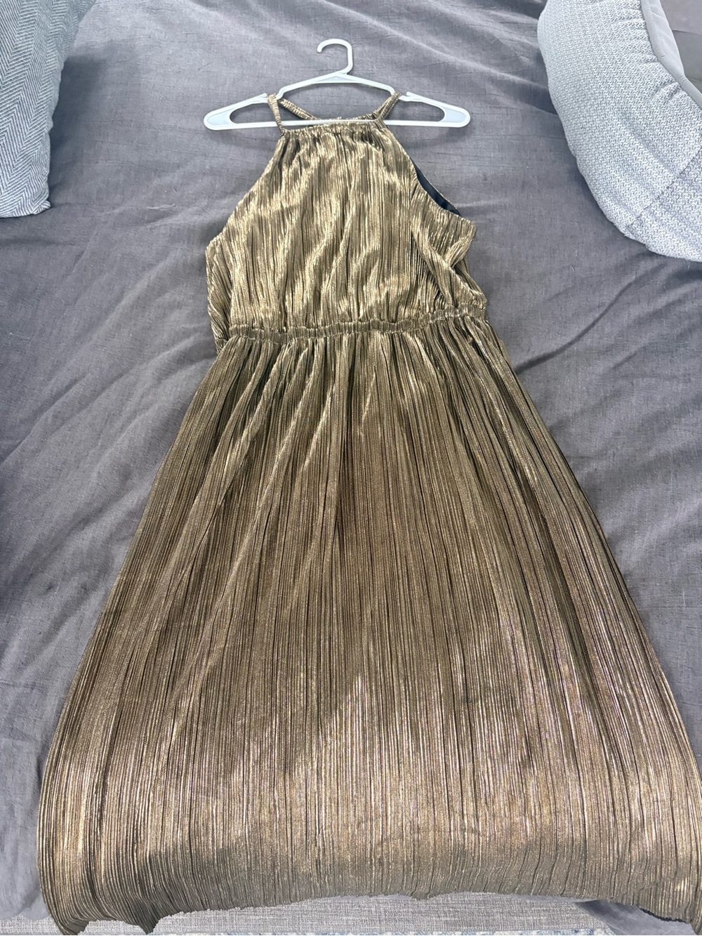 RACHEL Rachel Roy Gold midi dress